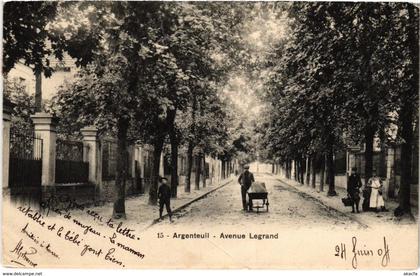CPA ARGENTEUIL - Avenue Legrand (107752)