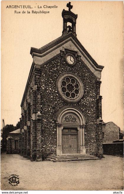 CPA ARGENTEUIL - La Chapelle (107713)