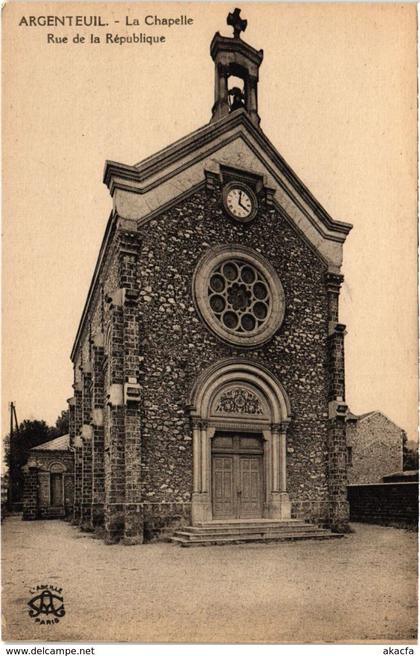 CPA ARGENTEUIL - La Chapelle (107753)