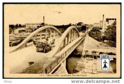 59 Armentières - ARMENTIERES - Le nouveau Pont-de-Nieppe - sépia