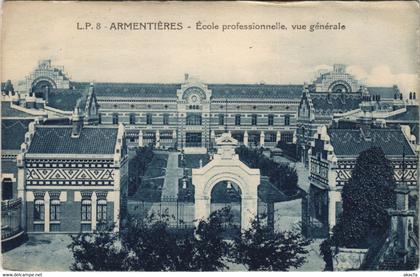 CPA ARMENTIERES - École Prof. (137002)