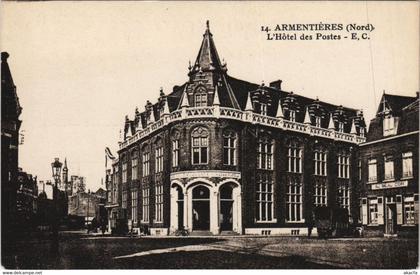 CPA ARMENTIERES - L'Hotel des Postes (136979)