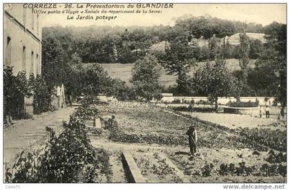 ARNAC POMPADOUR 19 - Préventorium du Glandier - Jardin potager