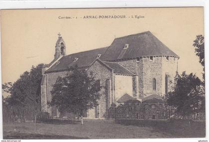 Corrèze - Arnac-Pompadour - l'église