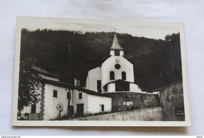 Cpsm, Arnéguy, l'église, Pyrénées atlantiques 64