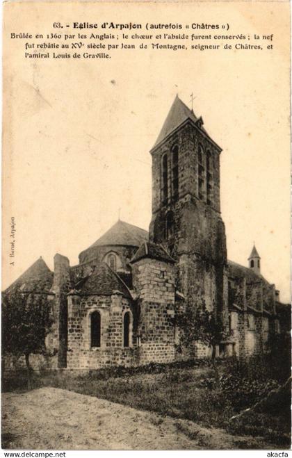 CPA Arpajon Eglise (1349979)