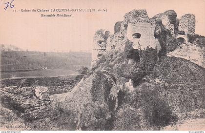 76 ARQUES LA BATAILLE CHATEAU D ARQUES LA BATAILLE
