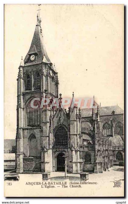 Arques la Bataille - L' Eglise CPA