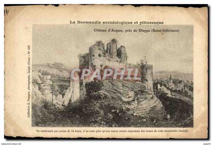 CPA Chateau d Arques pres de Dieppe