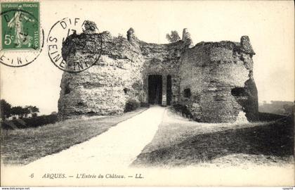 CPA Arques L'Entree Du Chateau