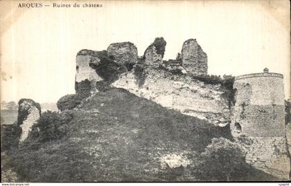 CPA Arques Ruines du Chateau