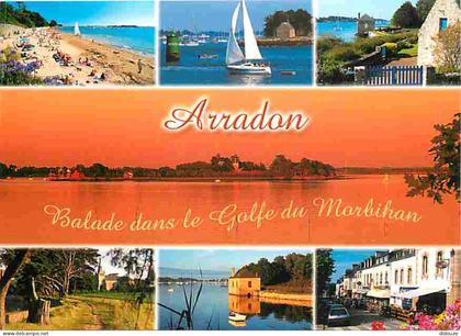 Carte Postale - 56 - Arradon - Multivues - Plages - Golfe du Morbihan - Carte Neuve - CPM - Voir Scans Recto-Verso - Pos