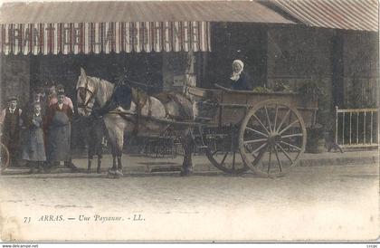 CPA Arras Une Paysanne