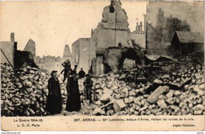 CPA Militaire Arras - Mgr Lobbedey, évéque d'Arras (92043)
