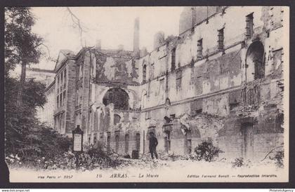 FRANCE, Postcard, Arras, Le Musee, WWI