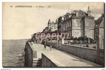 CPA Arromanches La digue