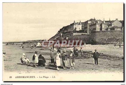 CPA Arromanches La Plage