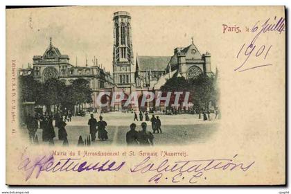 CPA Paris Mairie du 1er arrondissement et St Germain l Auxerrois