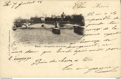 CPA Paris Perspective de la Seine
