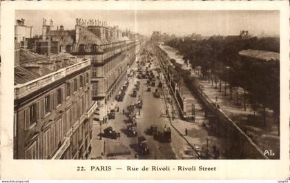 CPA Paris Rue de Rivoli Rivoli Street