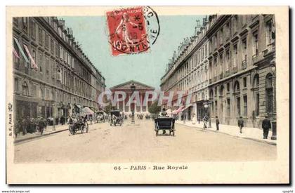 CPA Paris Rue Royale Madeleine