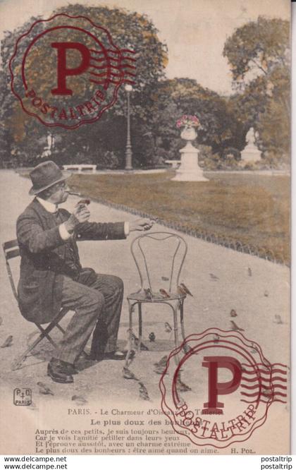 Le Charmeur d'Oiseaux aux tuileries - LE PLUS DOUX DES BONHEURS