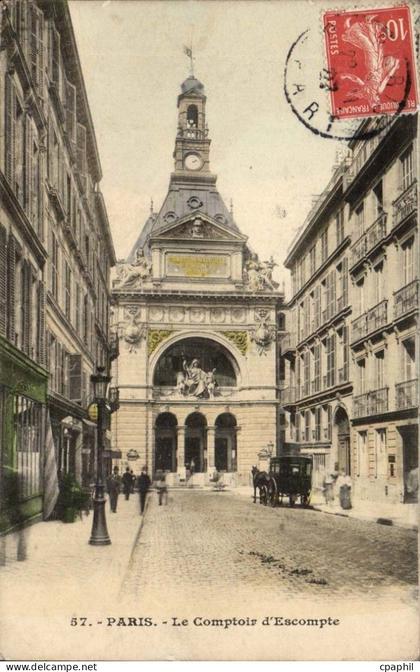 Paris (1er) CPA Le comptoir d'escompte