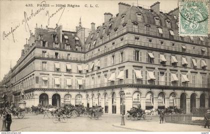 Paris CPA Hotel Regina