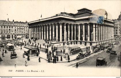 Paris CPA La Bourse