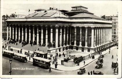 Paris CPM La bourse