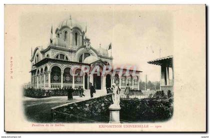 Paris - Exposition Universelle 1900 - Pavillon de la Serbie - CPA
