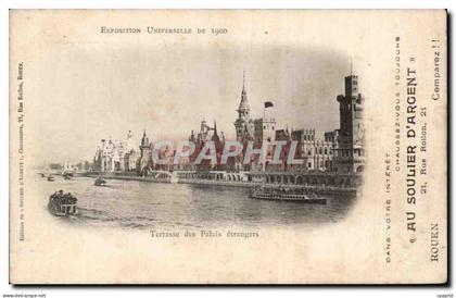 Paris - Exposition Universelle 1900 - Terrasse des Palais etrangers - CPA
