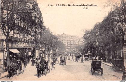 75 -  PARIS 02 - boulevard des Italiens