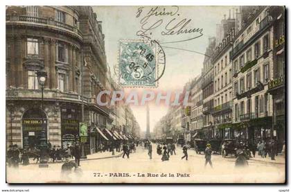CPA Paris La rue de la Paix