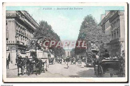Paris - 2 - Boulevard des Italiens - CPA