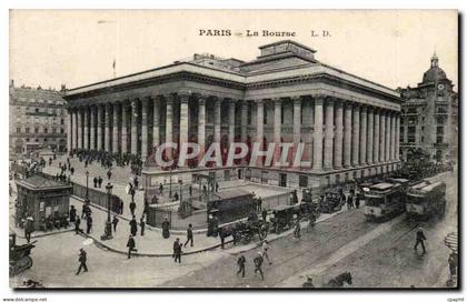 Paris - 2 - La Bourse - CPA