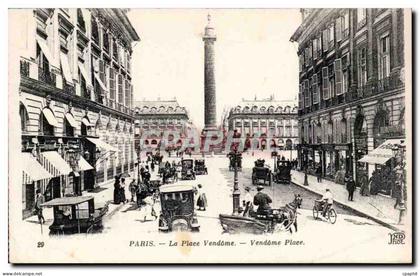 Paris - 2 - Place Vendome - CPA