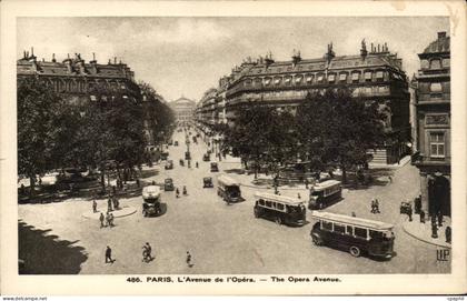 Paris CPA L'avenue de l'Opera