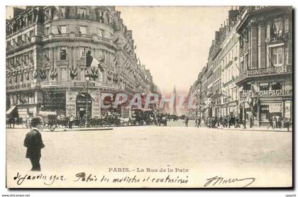 Paris CPA La rue de la paix