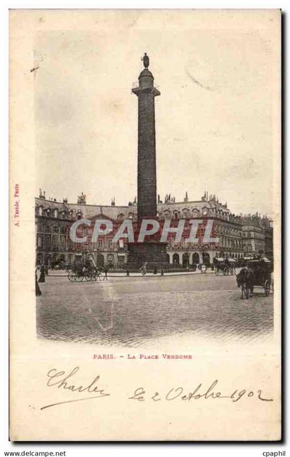 Paris CPA Place Vendome