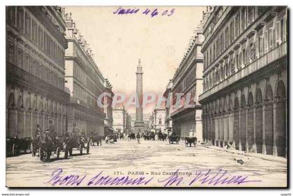 Paris CPA Rue Castiglione