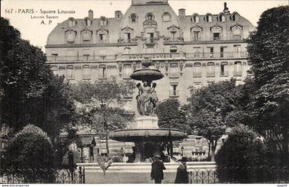 Paris CPA Square Louvois