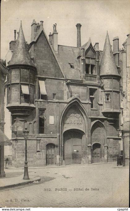 CPA Paris Hotel de Sens