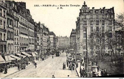 CPA Paris Rue du Temple