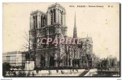 Paris CPA Notre Dame (cathedrale)