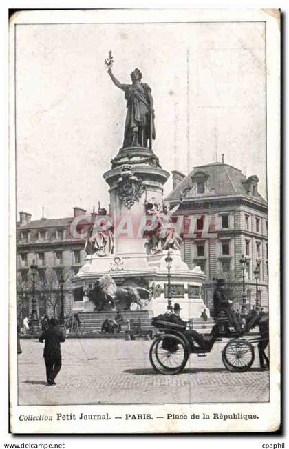 Paris CPA Place de la Republique