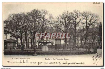 Paris CPA Place de Vosges