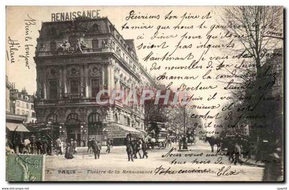 Paris CPA Theatre de la Renaissance