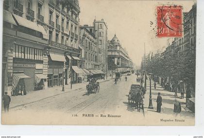 PARIS - IIIème arrondissement - Rue Réaumur