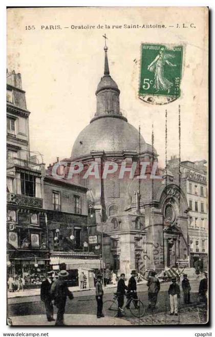 CPA Paris Oratoire de la rue Saint Antoine